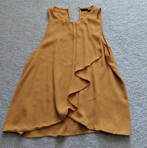Zara - mustard top